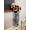 imageAelfric Eden Men Tiedye Sweater Casual Knitted Sweater Unisex Long Sleeve Pullover SweaterGreen
