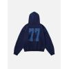 image:imageAelfric Eden 77 Print Pullover Hoodie Graphic Hoodies Y2k Loose Streetwear Hooded Sweatshirt UnisexNavy Blue