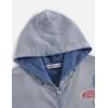 image:imageAelfric Eden Badge Graphic Vintage Acid Wash Boxy Zip Up Hoodie Unisex Streetwear Hooded Sweatshirt with PocketsBlue