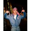 image:imageAelfric Eden Badge Graphic Vintage Acid Wash Boxy Zip Up Hoodie Unisex Streetwear Hooded Sweatshirt with PocketsBlue
