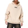 image:imageAelfric Eden Cotton Hoodie Womens Men Long Sleeve Fall Oversized Hooded Sweatshirts Fleece Y2K Hoodies with PocketsApricot