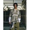 image:imageAelfric Eden Crewneck Sweatshirt Oversized Camo Sweatshirts Men Casual Patchwork Pullover Streetwear Graphic TopsGreen