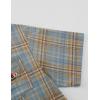 image:imageAelfric Eden Gradient Plaid Pocket Short Sleeve ShirtBlue