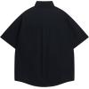 image:imageAelfric Eden Mens Button Down Shirts Handcrafted Floral Short Sleeve Shirt Graffiti Necktie Casual Shirts Summer Beach TopsBlack