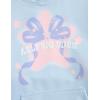 image:imageAelfric Eden Womens Graphic Hoodies Blurring Bow Star Pullover Hoodie Unisex Oversized Y2K Cute Hooded SweatshirtBlue
