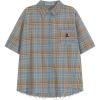 image:imageAelfric Eden Gradient Plaid Pocket Short Sleeve ShirtBlue