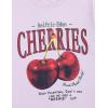 image:imageAelfric Eden Oversized Graphic Tees Unisex Cherries Print T Shirts Casual Summer Short Sleeve Top Cotton Cute Tee ShirtPurple