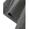 image:imageAelfric Eden Mens Button Down Plaid Shirts Short Sleeve Oversized Polo Tee Lightweight Vintage T Shirts UnisexBlack