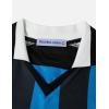image:imageAelfric Eden Mens Jersey Shirts Stripe 7 Football Jersey Graphic Oversized V Neck Tees Short Sleeve T ShirtsBlack