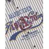 image:imageAelfric Eden Mens Striped Denim Collar Shirts Short Sleeve Button Down Polo Shirt Vintage Casual Summer Beach ShirtsBeige