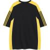 image:imageAelfric Eden Oversized Graphic Tees Men Contrast Color Speedway Racing Tee Unisex Streetwear Tshirt Patchwork Polo TeeYellow