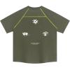 image:imageAelfric Eden Oversized T Shirt Men Graphic Tee Streetwear Loose Fit Cotton Casual TopGreen