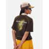 image:imageAelfric Eden Oversized T Shirt for Men Women Quick Dry Moisture Graphic Streetwear Tee Loose Fit Short Sleeve TopBrown