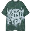 image:imageAelfric Eden Mens Graphic Tee Shirts Oversized Baggy Loose Cotton TShirt Streetwear Casual Summer Y2k ShirtGreen