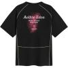 image:imageAelfric Eden Oversized T Shirt for Men Women Quick Dry Moisture Graphic Streetwear Tee Loose Fit Short Sleeve TopBlack