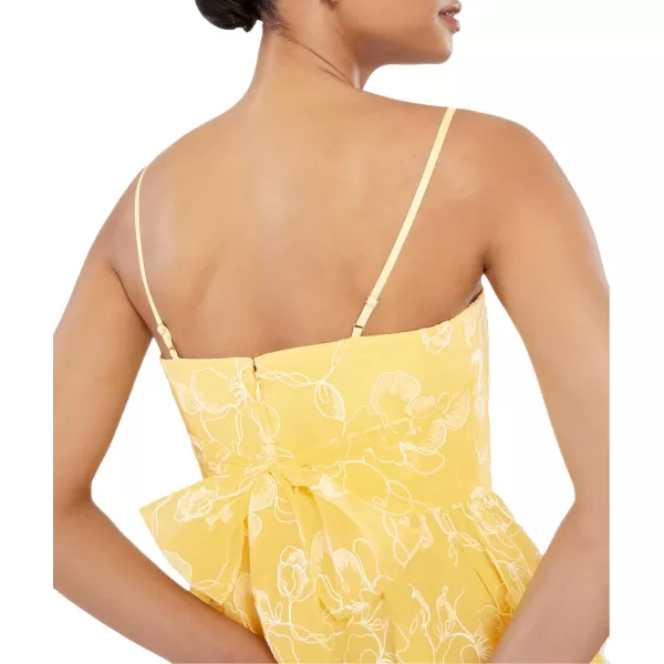 LIKELY Womens Kia DressYellow Cream