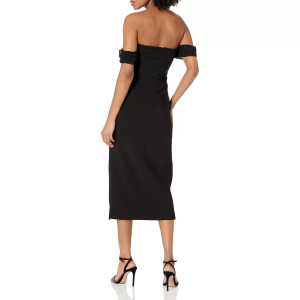 LIKELY Womens Midi Paz DressBlack