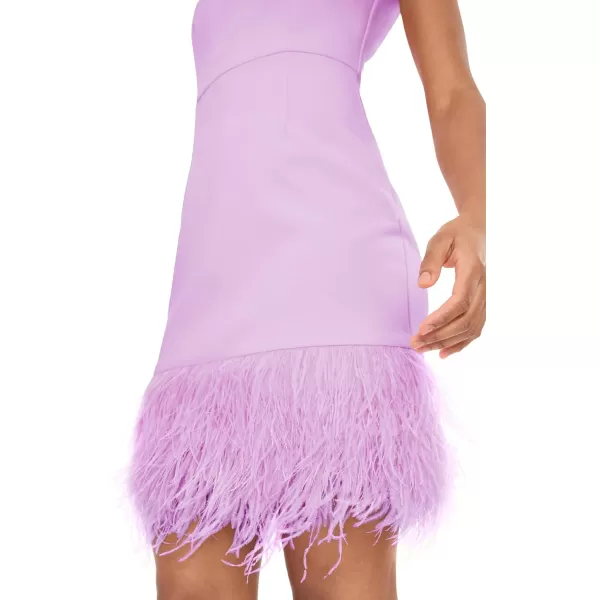 LIKELY Womens Mini LIDA DressSheer Lilac