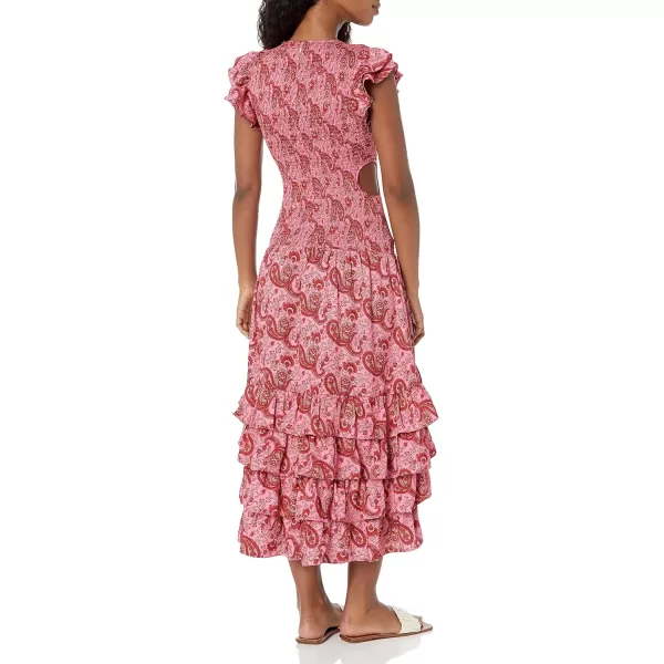 LIKELY Womens Ryann DressOrchidRed Multi
