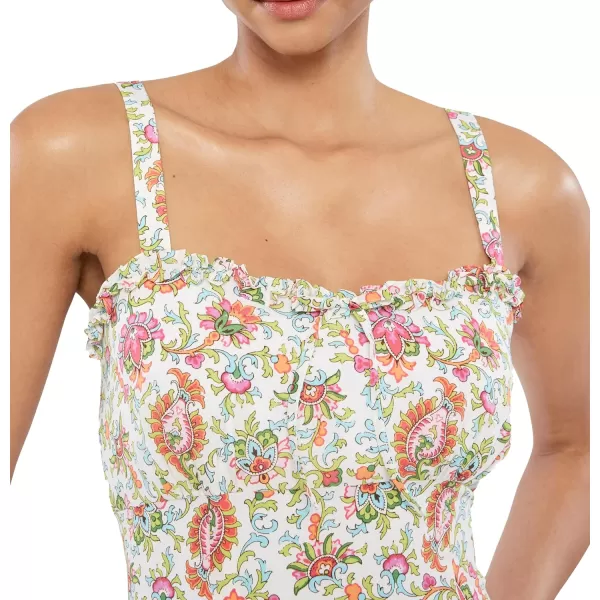 LIKELY Womens Sila DressIvory Multi