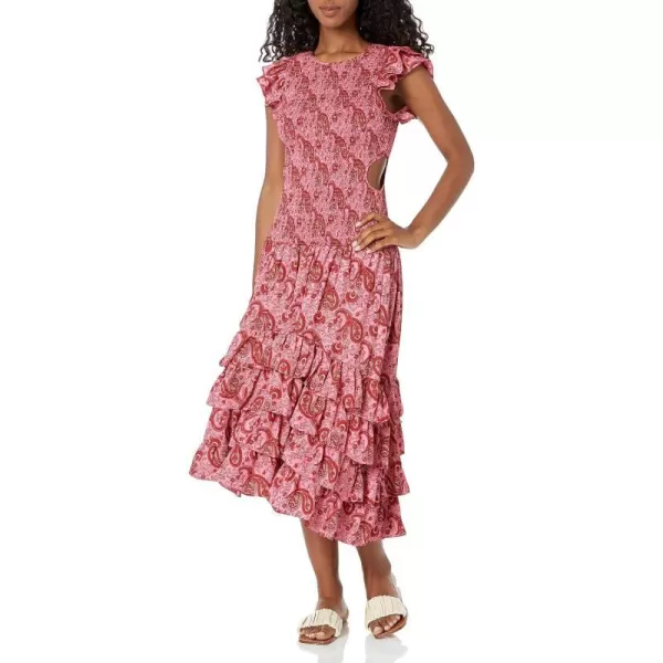 LIKELY Womens Ryann DressOrchidRed Multi