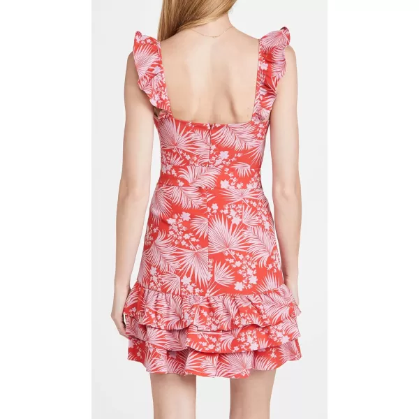 LIKELY Womens Mini Charlotte DressLilacScarlet