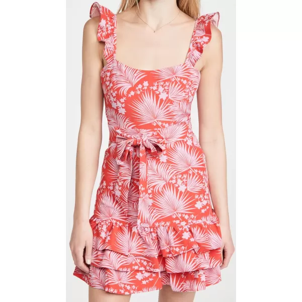 LIKELY Womens Mini Charlotte DressLilacScarlet