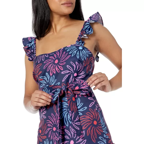 LIKELY Womens Mini Charlotte DressNavy Multi