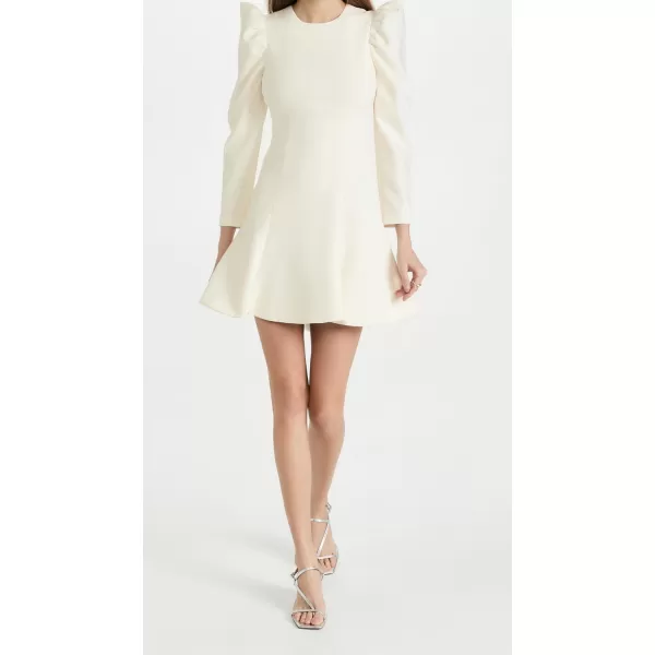 LIKELY Womens Long Sleeve Alia DressWhite