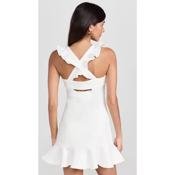 LIKELY Womens Mini Hara DressWhite