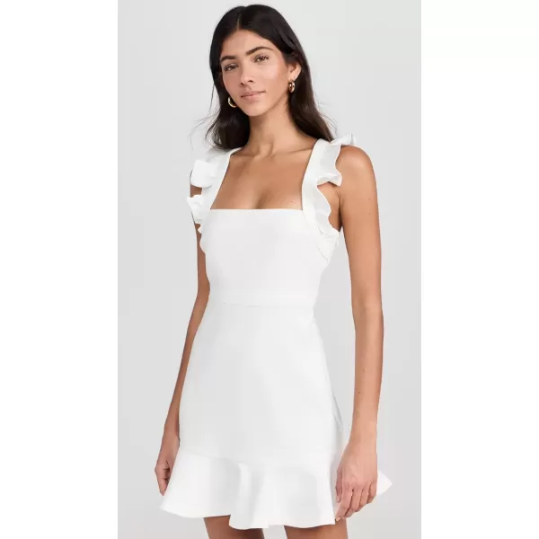 LIKELY Womens Mini Hara DressWhite
