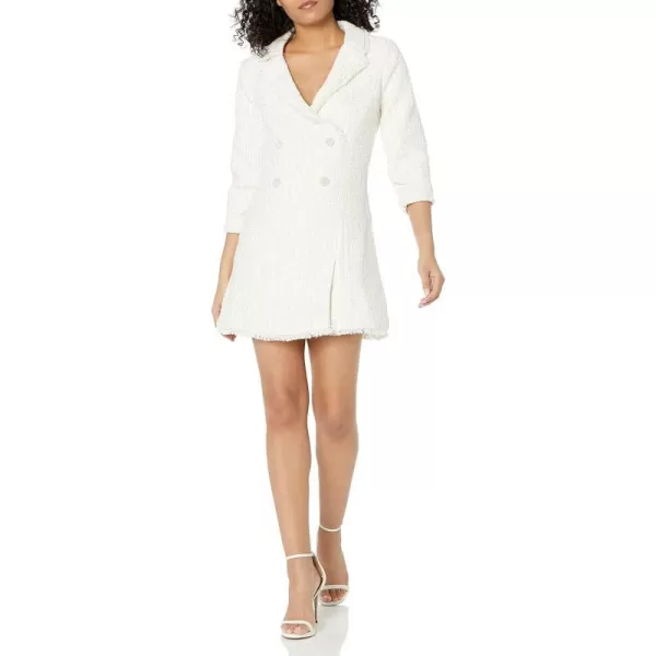 LIKELY Womens Emerson DressIvory Multi