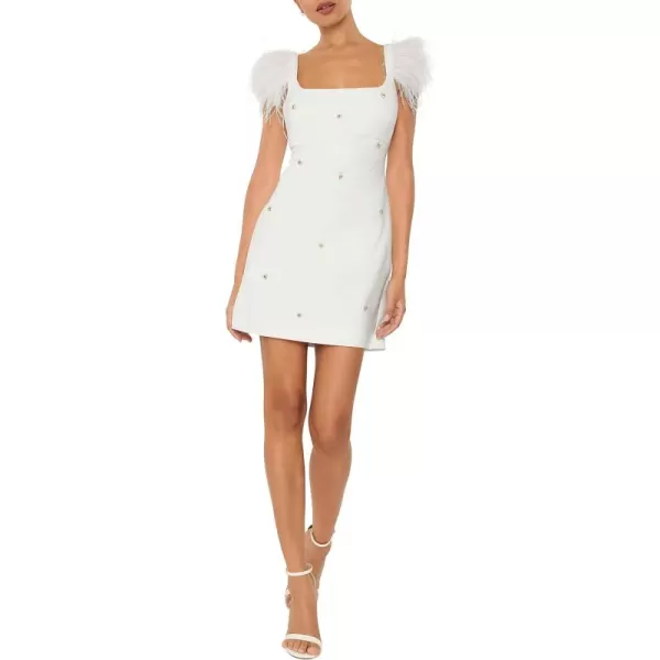 LIKELY Womens Mini Cameron DressWhite