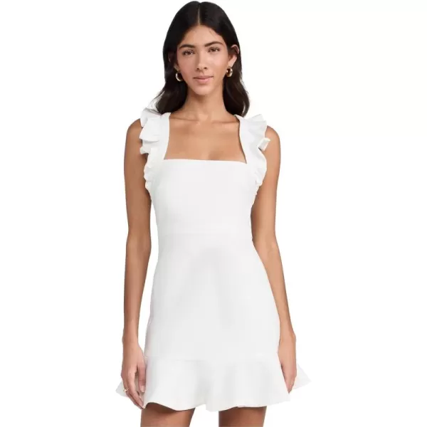 LIKELY Womens Mini Hara DressWhite