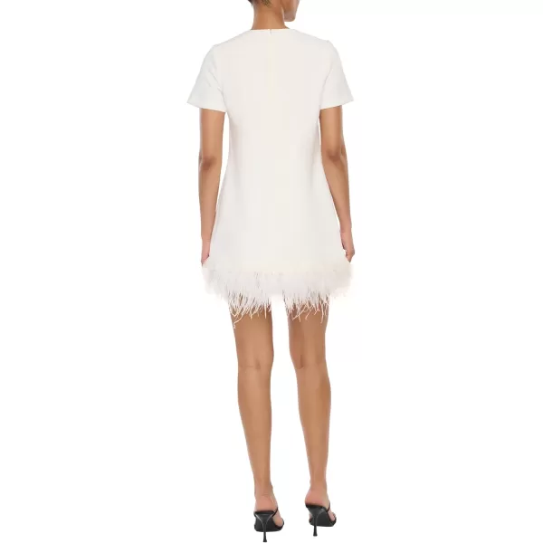 imageLIKELY Womens Marullo Dress with Jewel BowWhite