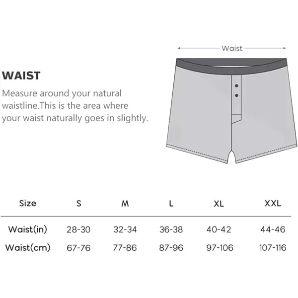 Natural Feelings Classic Boxers Shorts Cotton Woven Mens Underwear Boxers PackM 5 Pack Multicoloured