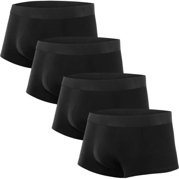 A: Black Trunks ( 4 Pack)