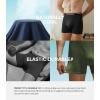 imageNatural Feelings Boxer Briefs Mens Underwear Men Pack Soft Cotton Open Fly UnderwearA1 BlackYellowBlueNavyGreyRedGreen
