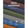imageNatural Feelings Boxer Briefs Mens Underwear Men Pack Soft Cotton Open Fly UnderwearA1 BlackYellowBlueNavyGreyRedGreen