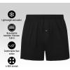 imageNatural Feelings Mens Boxer Short Bamboo Viscose Boxers for Men Loose Fit Mens Soft Underwear Breathable Boxers for Men PackAblackGray Multi Bamboo Viscose 5pack