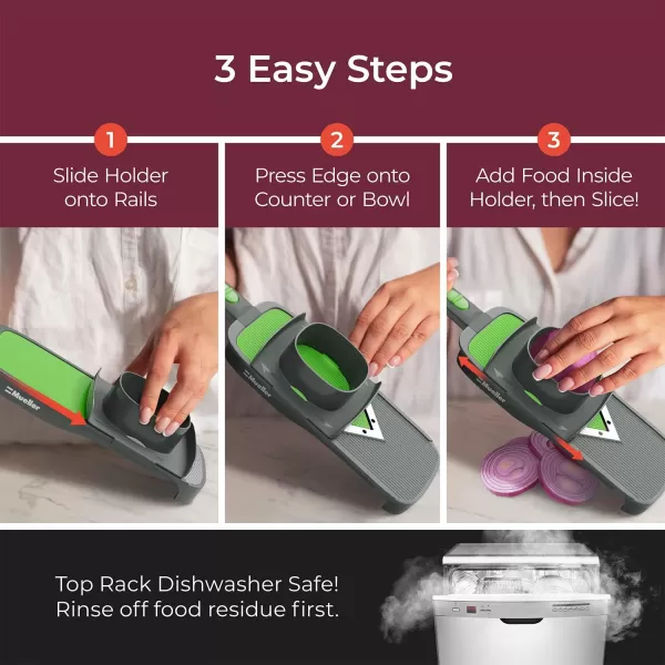 Mueller Handheld Vegetable V Slicer Salad Utensil Perfect for Salad Zucchini Carrots Onions and All Vegetables Make Low CarbPaleoGlutenFree Meals Adjustable ThicknessMueller Handheld Vegetable V Slicer Salad Utensil Perfect for Salad Zucchini Carrots Onions and All Vegetables Make Low CarbPaleoGlutenFree Meals Adjustable Thickness