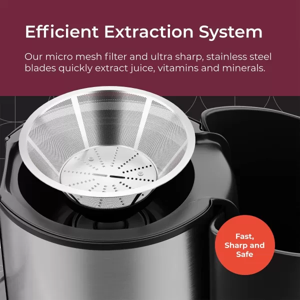 Mueller Juicer Ultra Power Easy Clean Extractor Press Centrifugal Juicing Machine Wide 3 Feed Chute for Whole Fruit Vegetable Antidrip Large SilverMueller Juicer Ultra Power Easy Clean Extractor Press Centrifugal Juicing Machine Wide 3 Feed Chute for Whole Fruit Vegetable Antidrip Large Silver