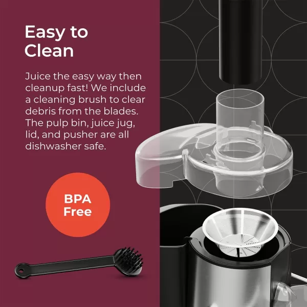 Mueller Juicer Ultra Power Easy Clean Extractor Press Centrifugal Juicing Machine Wide 3 Feed Chute for Whole Fruit Vegetable Antidrip Large SilverMueller Juicer Ultra Power Easy Clean Extractor Press Centrifugal Juicing Machine Wide 3 Feed Chute for Whole Fruit Vegetable Antidrip Large Silver