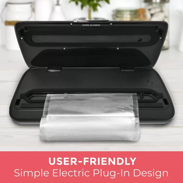 Vacuum Sealer Machine By Mueller  Automatic Vacuum Air Sealing System For Food Preservation wStarter Kit  Compact Design  Lab Tested  Dry amp Moist Food Modes  Led Indicator LightsVacuum Sealer Machine By Mueller  Automatic Vacuum Air Sealing System For Food Preservation wStarter Kit  Compact Design  Lab Tested  Dry amp Moist Food Modes  Led Indicator Lights
