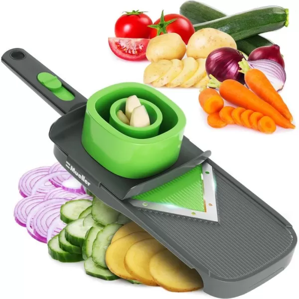 Mueller Handheld Vegetable V Slicer Salad Utensil Perfect for Salad Zucchini Carrots Onions and All Vegetables Make Low CarbPaleoGlutenFree Meals Adjustable ThicknessMueller Handheld Vegetable V Slicer Salad Utensil Perfect for Salad Zucchini Carrots Onions and All Vegetables Make Low CarbPaleoGlutenFree Meals Adjustable Thickness