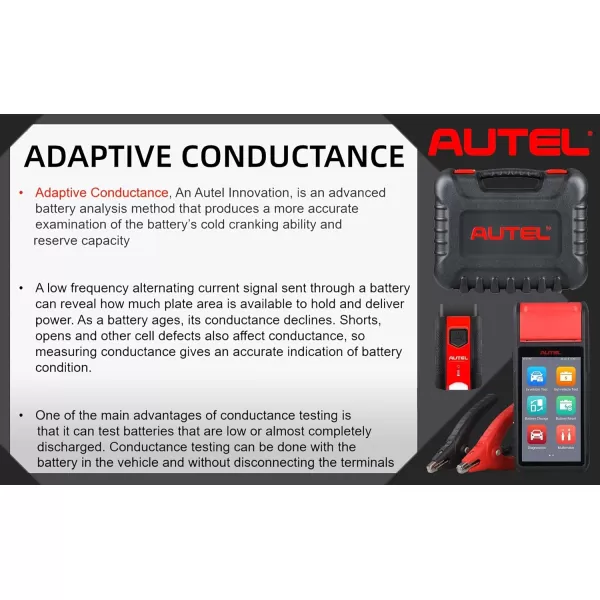 Autel Car Battery Tester 6v 12v Automotive MaxiBAS BT608  Scanner Adaptive Conductance Electric Appliance Reset AutoVIN Cranking and Charging System Test Advanced BT506 BT508 Scanner Adaptive Conductance Electric Appliance Reset AutoVIN Cranking and Charging System Test Advanced BT506 BT508)