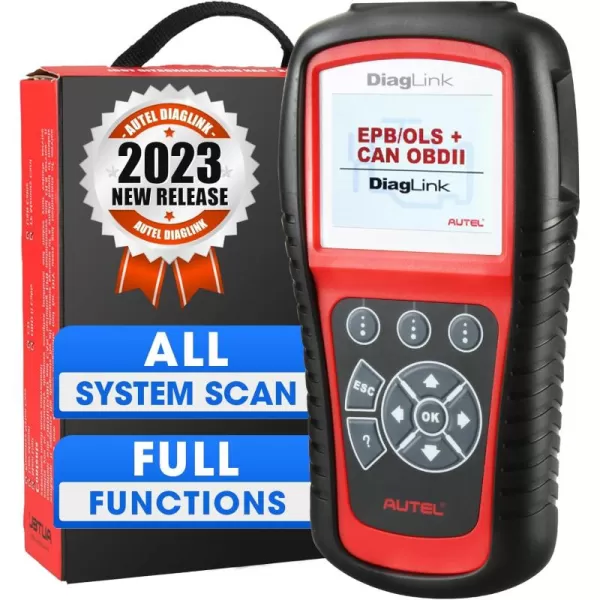 Autel Code Reader Diaglink  All Systems/Modules Diagnostic for ABS, SRS, Engine, Transmission etc, EPB, Oil Reset All Systems/Modules Diagnostic for ABS, SRS, Engine, Transmission etc, EPB, Oil Reset)