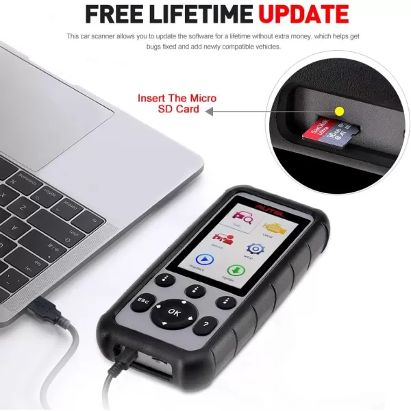 Autel MD802 MaxiDiag Elite Scan Tool