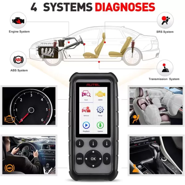 Autel MD802 MaxiDiag Elite Scan Tool