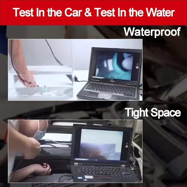Autel MV108 MaxiVideo Digital Inspection Camera Endoscope, Still Images and Videos, Waterproof Imager Head, Work with PC MS906 MS906S MS906 PRO-TS MS908P MX808 MK808 MS909 MS919 MS Ultra MS Elite